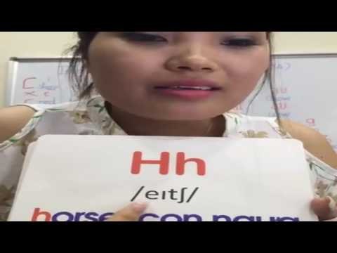 Học phát âm tiếng anh chuẩn | Dạy bé học tiếng anh