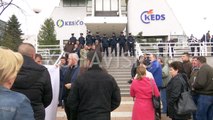 Punëtorët e KEDS-it sërish në protestë për kthim në punë