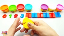 Play Doh Numbers Surprise | ABC Songs for Children, Kindergarten Kids Learn the Alphabet,