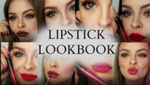 LIPSTICK LOOKBOOK | Kylie Jenner Fake Lip Kits | 12 shades