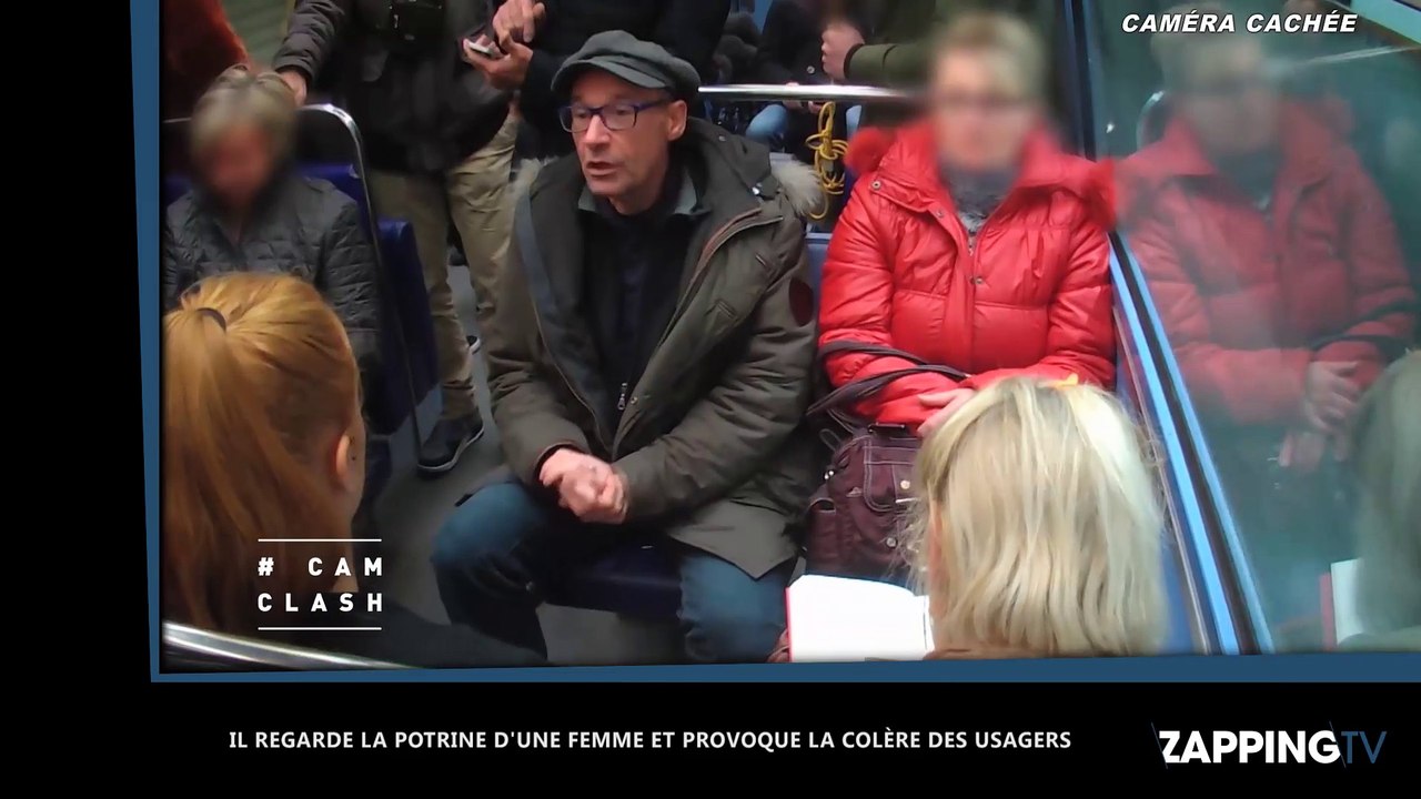 Il lui regarde la poitrine avec insistance dans le métro, les gens réagissent (Vidéo)