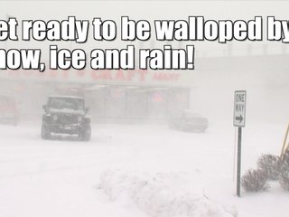 Icy travels pre-holidays