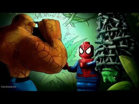 #LEGO Marvel Super Heroes 100% Guide #24 Reptilian Ruckus (Red Brick, Stan Lee, etc)