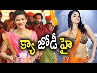 Chiru Vs Balayya Clash For Tamanna And Sruti Hassan- Filmibeat Telugu