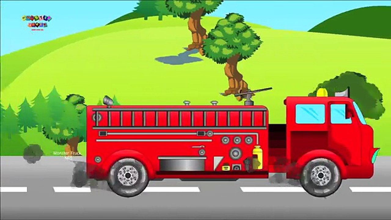 Firetruck Car Wash | Car Wash | Fire trucks responding | Construction game | Cartoons for children