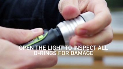 Scuba How To: Pre Dive Light Care