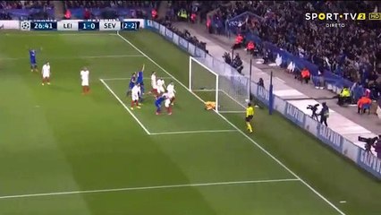 Tải video: Wes Morgan Goal HD - Leicester City 1-0 Sevilla 14.03.2017 HD