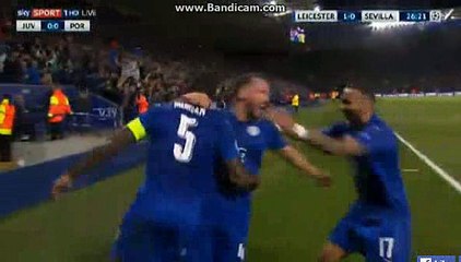 Tải video: Wes Morgan GOAL Leicester City 1-0 Sevilla 14.03.2017