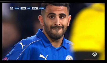 Wes Morgan Goal HD - Leicester 1-0 Sevilla - 14.03.2017