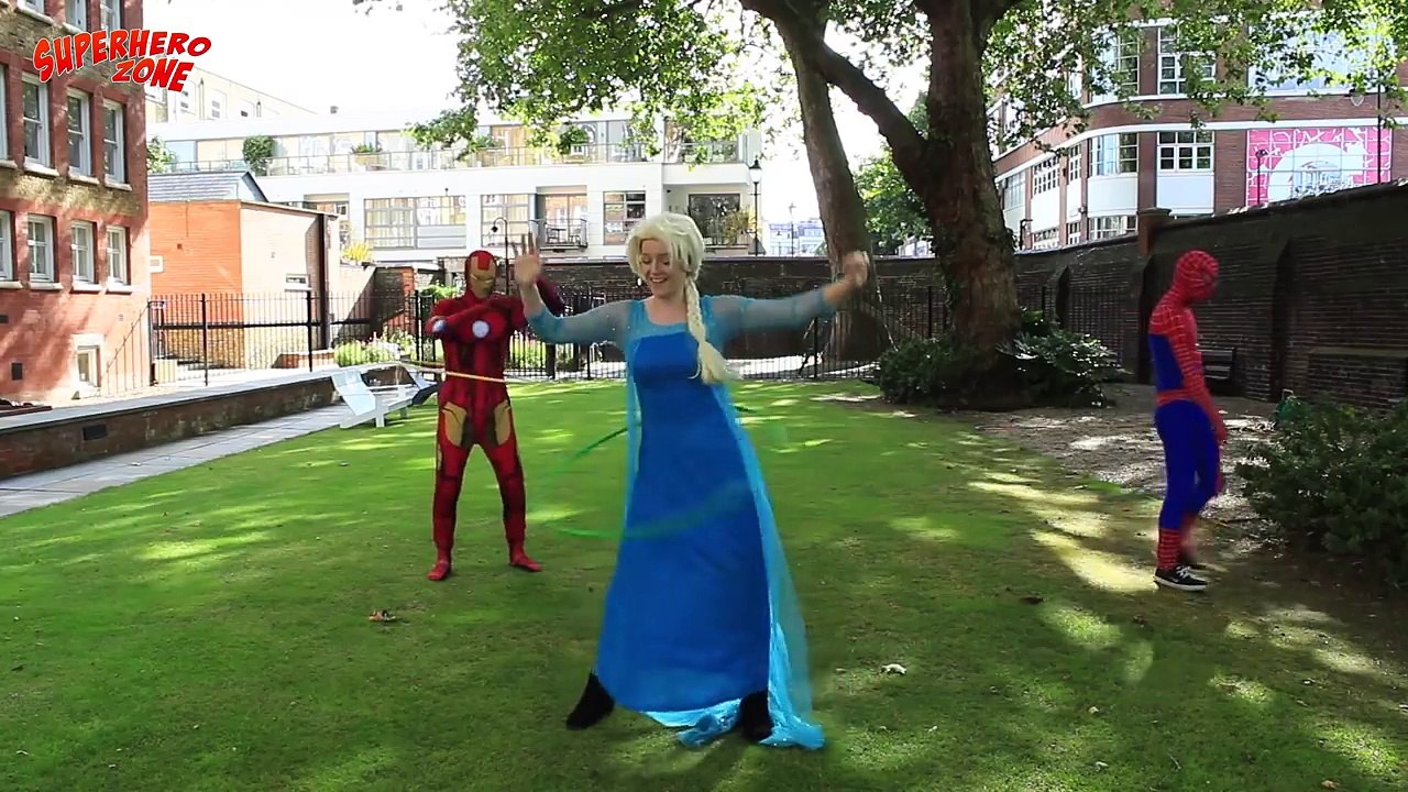 Frozen Elsa Pregnant - Who is the Father? Spiderman or Batman? Funny Superheroes in Real L