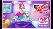 Barbie Super Hero And The New Born Baby – Best Barbie Makeover Games For Girls And Kids