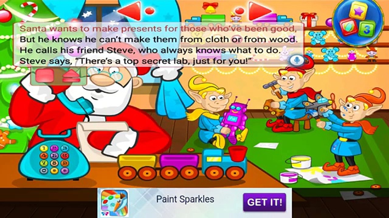 Crazy Santa #$@&%*! - TabTale Android gameplay Movie apps free kids best top TV film