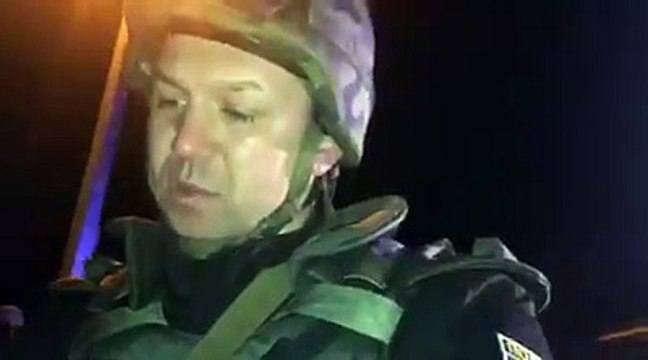 На землю: Поліція відкрила вогонь з автоматів після перепалки з Парасюком