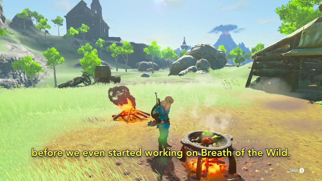 The Making Of The Legend Of Zelda Breath Of The Wild - Open Air Concept