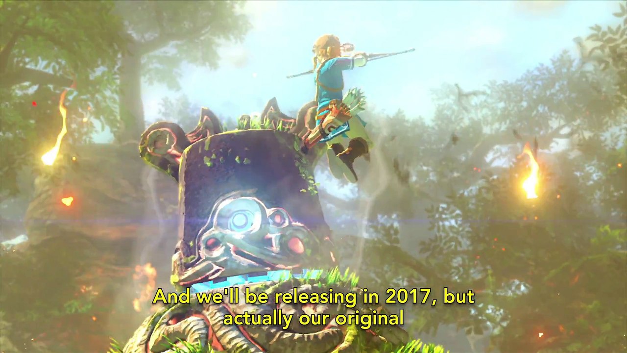 The Making Of The Legend Of Zelda Breath Of The Wild - The Beginning
