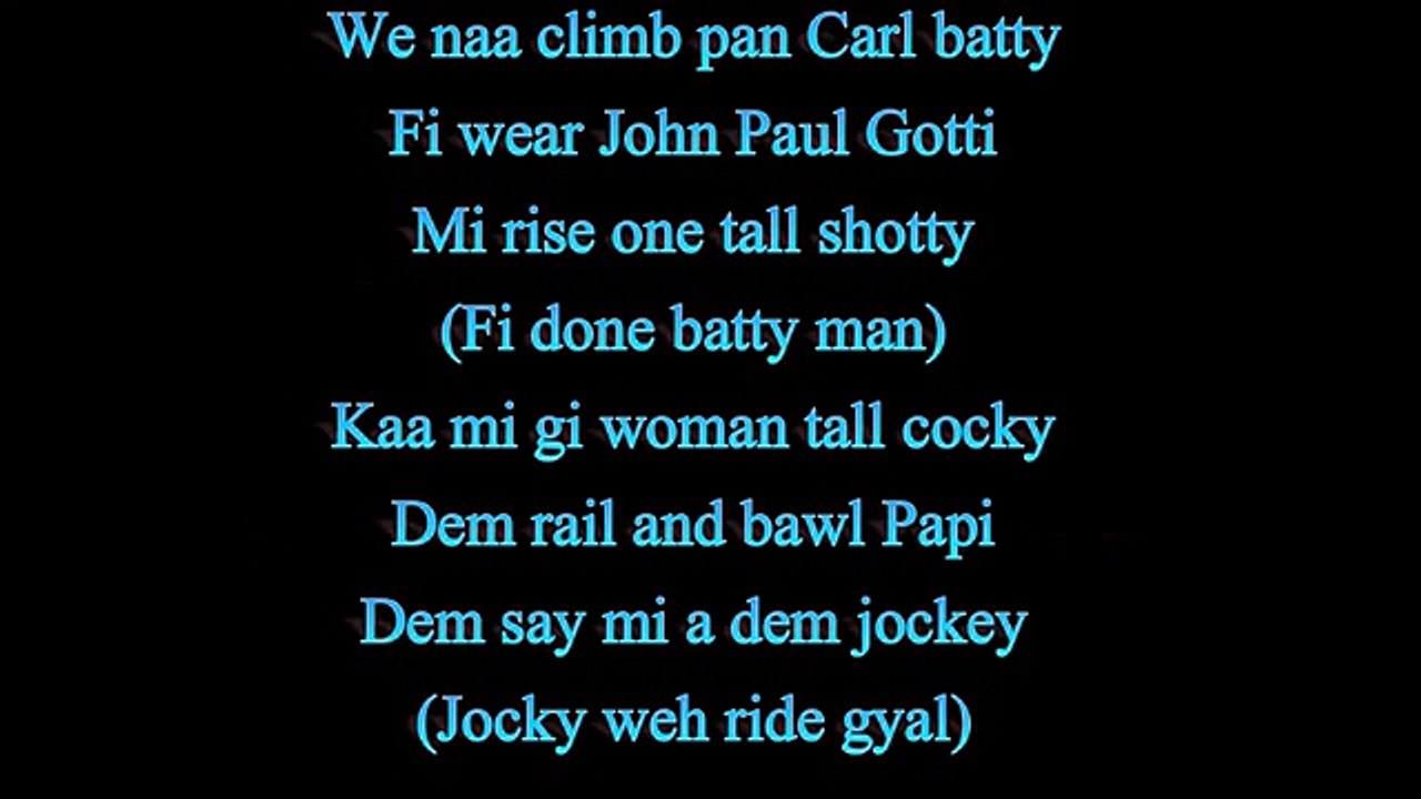 Up to Di Time Freestyle - Vybz Kartel ft. Kunley (Lyrics)