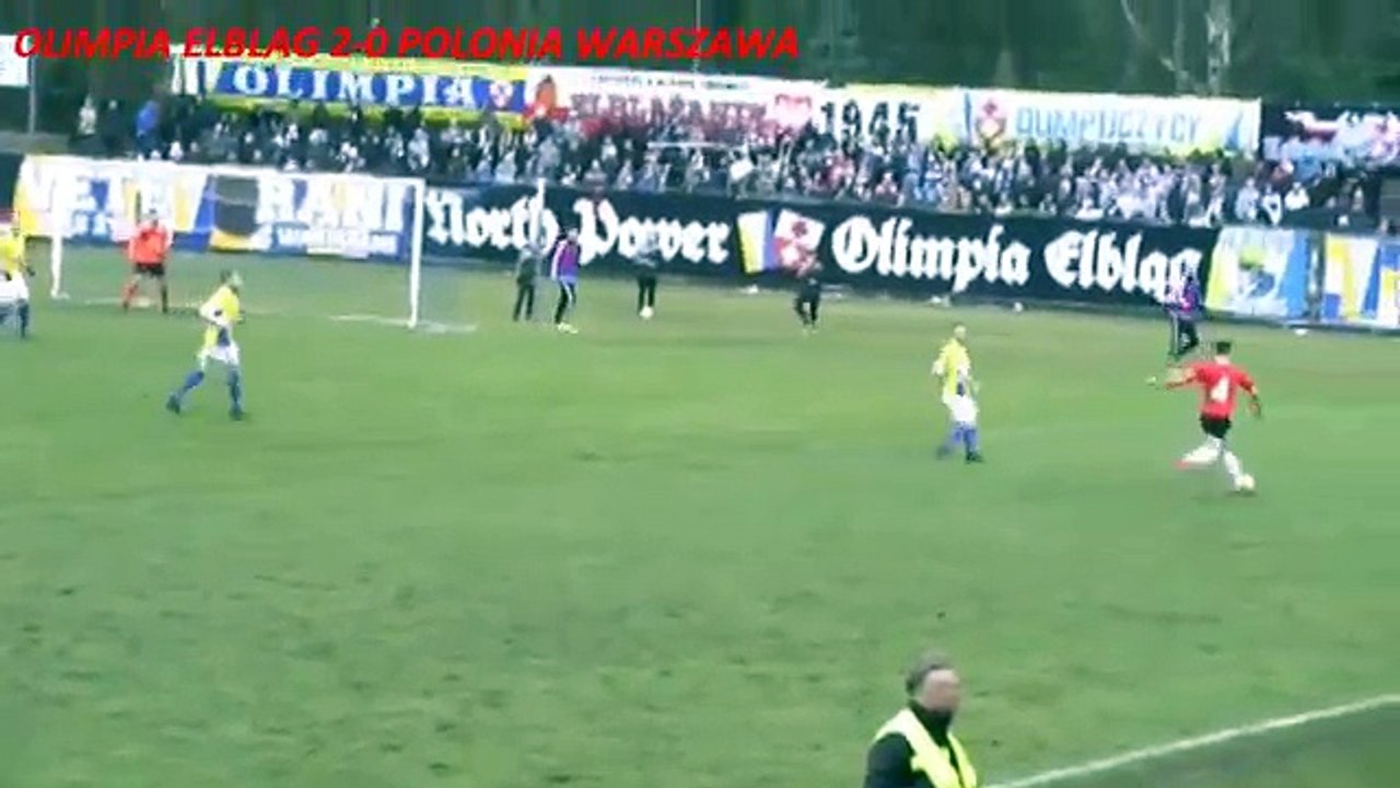 Olimpia Elblag 2:1 Polonia Warszawa (	Polish II Liga 11.March )