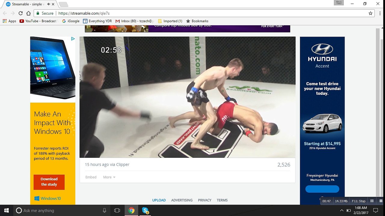 Sick spinning back elbow finish!!!