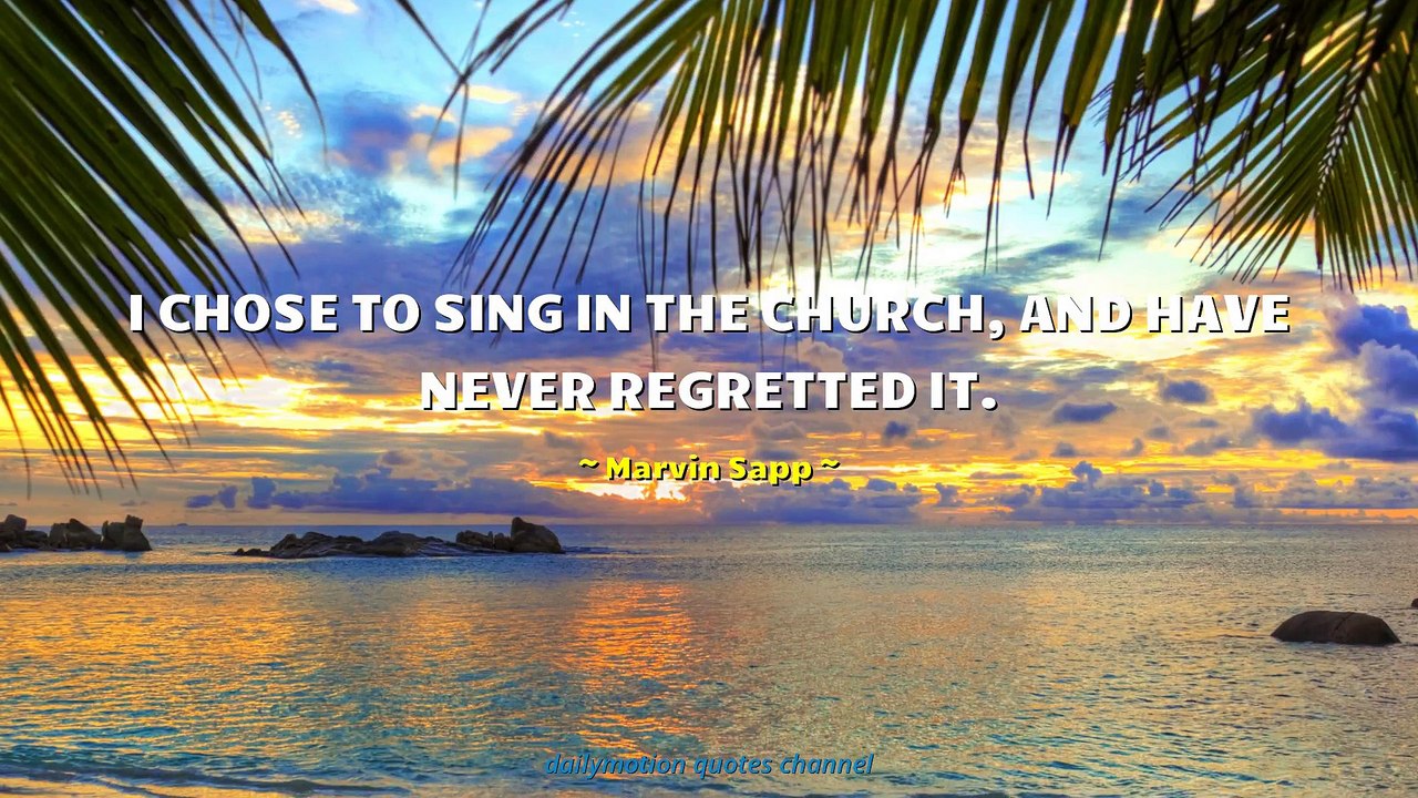 Marvin Sapp Quotes #1