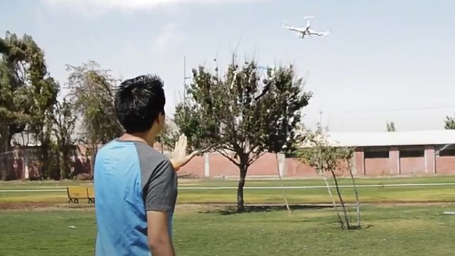 Use Jedi mind tricks to command this drone