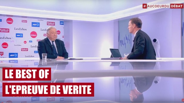 Invité : gérard Larcher - L'épreuve de vérité, le best of (14/03/2017)