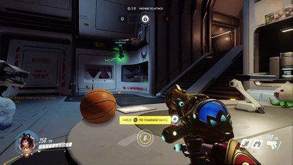Overwatch: I'm like Shaq at the free throw line, then along comes KOBE!!!
