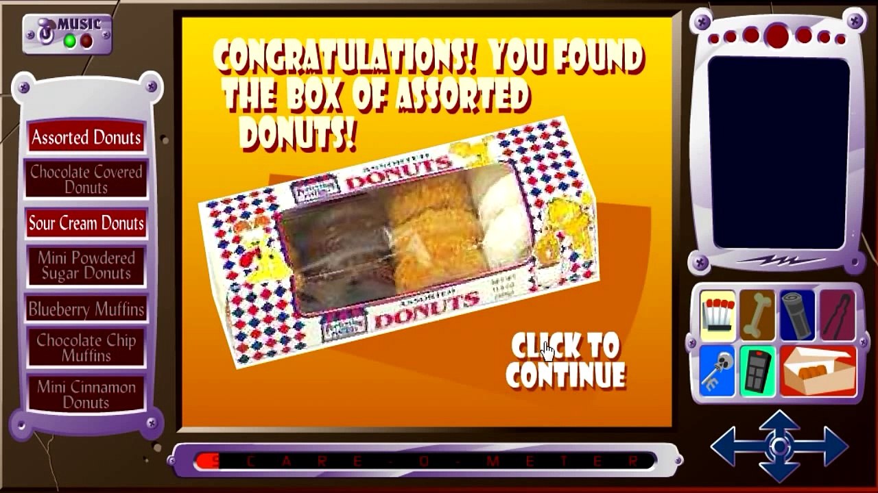 Garfield Walkthrough, Scary Scavenger Hunt 2