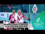 Day 4 | Weehlchair curling play of the day | Sochi 2014 Winter Games