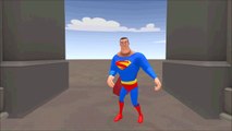 Finger Family Nursery Rhyme (Superman Vs Batman)#Epic Battle Finger Family Collection #Dad