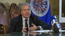 Almagro pide suspender a Venezuela de la OEA si no celebra elecciones pronto