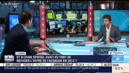 Evan Spiegel a-t-il eu tort de refuser l'offre de Facebook ? - 14/03