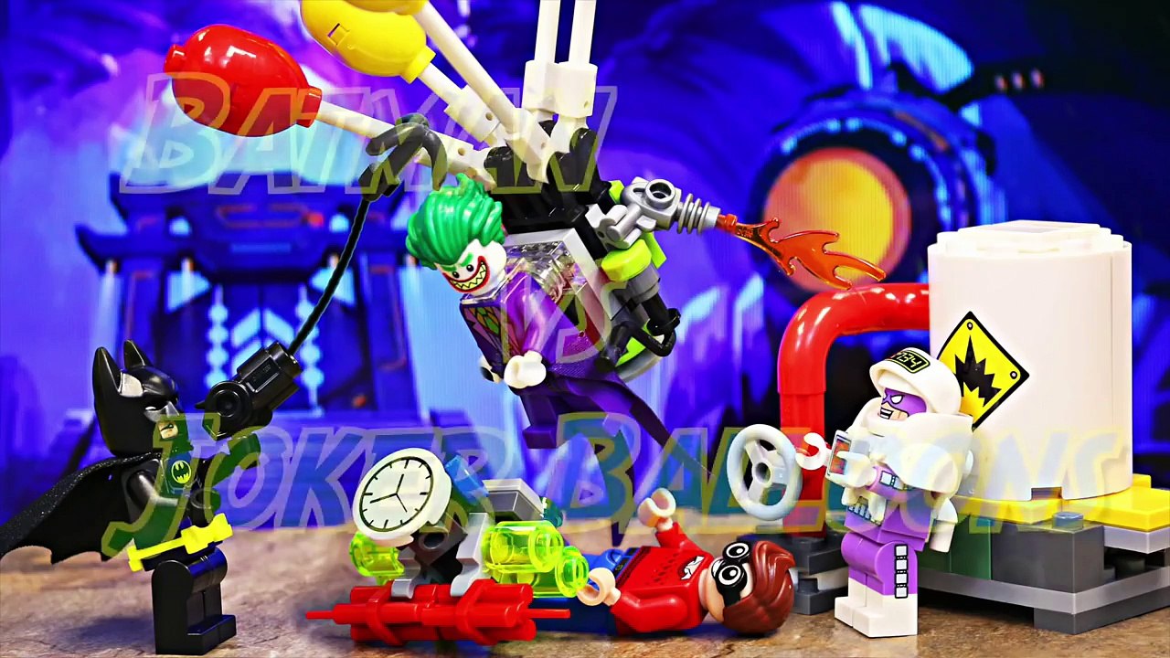 Lego Batman Movie Police Station Breakout Joker with Harley Quinn Riddler and Killer Croc