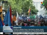 Argentina: diversos sectores se unen para rechazar políticas de Macri