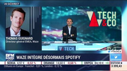 Le GPS Waze intègre désormais Spotify - 14/03