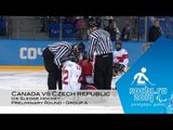 Canada v Czech Republic highlights | Ice sledge hockey | Sochi 2014 Paralympics