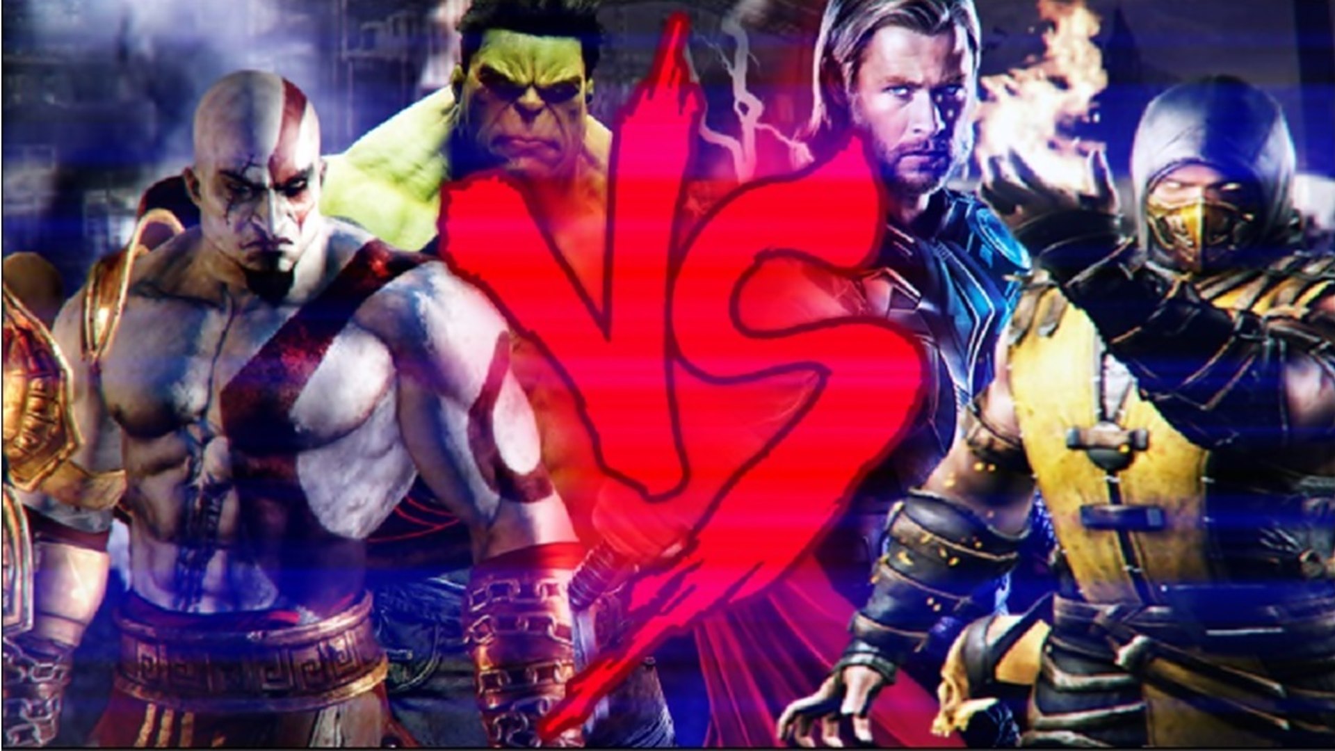 ⁣Kratos VS. Scorpion VS. Hulk VS. Thor | RAP BATTLE (Ft. HeyRap, NossaMano, SpiderBeats, OnixRaps...)