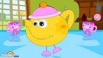 Im A Little Teapot | Nursery Rhymes | Kids Songs | HooplaKidz TV