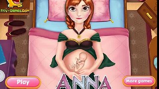 Дисней Принцесса Анна кесарево сечение рождение замороженные Игры Новые функции
