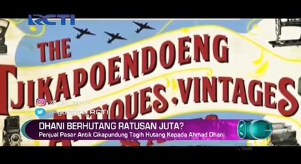 Penjual Pasar Antik Cikapundung Tagih Hutang Kepada Ahmad Dhani