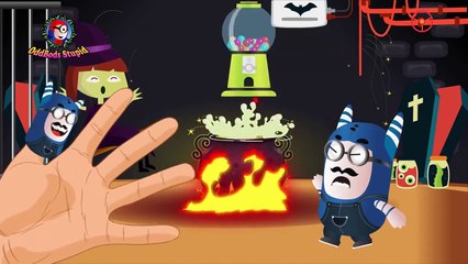 Oddbods Crying and Angry #Shark Funny Cartoons For Children #Finger Family Song