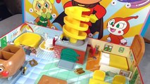 anpanman toys cartoon アンパンマン　おもちゃでアニメｗｗ　パっとひろがるパン工場