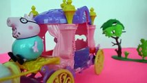 Pig George Da Familia Peppa Pig no Balao da Princesa Sofia!!! Em Portugues Tototoykids