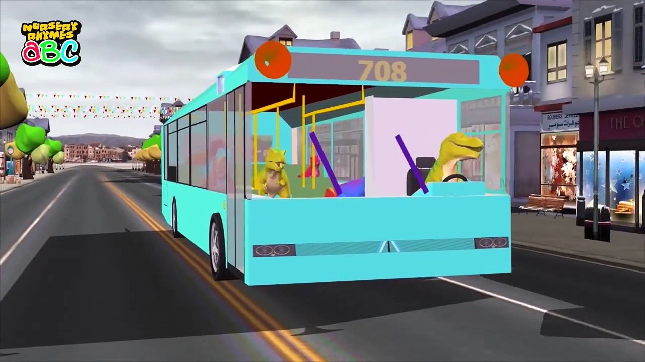 Wheels On The Bus Go Round And Round | Nursery Rhymes | Kids Songs | Baby Rhymes | Childre