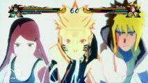 Naruto Shippuden Ultimate Ninja Storm Revolution - Kushina vs Konohamaru Gameplay (Japan E