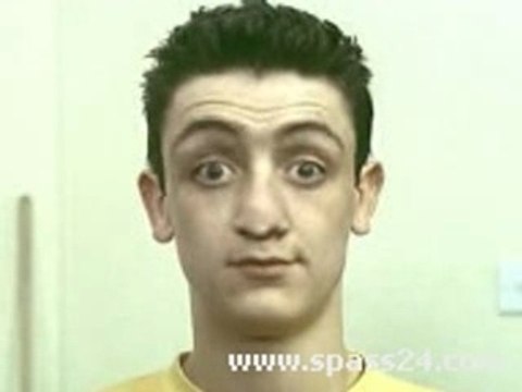 Gesichts kirmis extrem