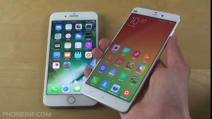 iPhone 7 Plus vs. Xiaomi Mi Note - Which Is Faster-!