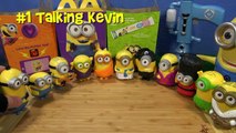 MINIONS DAY! Surprise TOY Unboxing, Movie Theater, McDonalds Happy Meal Toys!