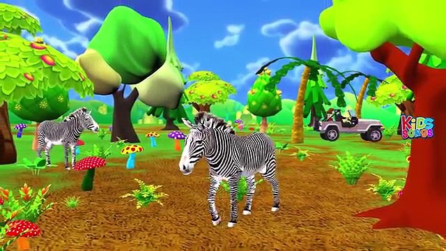 Dinosaurs Train Animals Sounds & Names | Colors Elephant T-rex Gorilla Animals Songs & Car