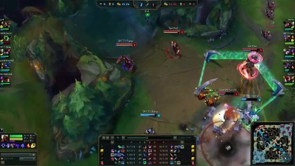 [LOL max troll] Highlight SKT T1 Faker đối đầu với SKT T1 Bang trong trận Leo rank lên Cao Thủ