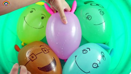 Balloon songs for kids | Balloons Rabbit Finger Family | Daddy Finger Nursery Rhymes For C